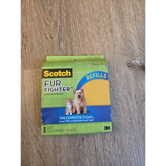 Scotch Other - Scotch Fur Fighter Hair Remover Refill Sheets 8 Count 3M